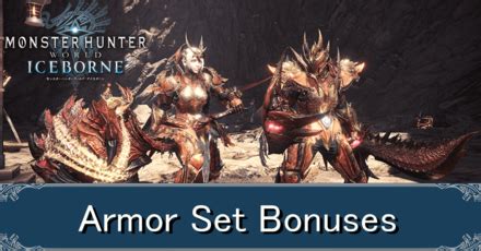 mhw armor set bonuses.